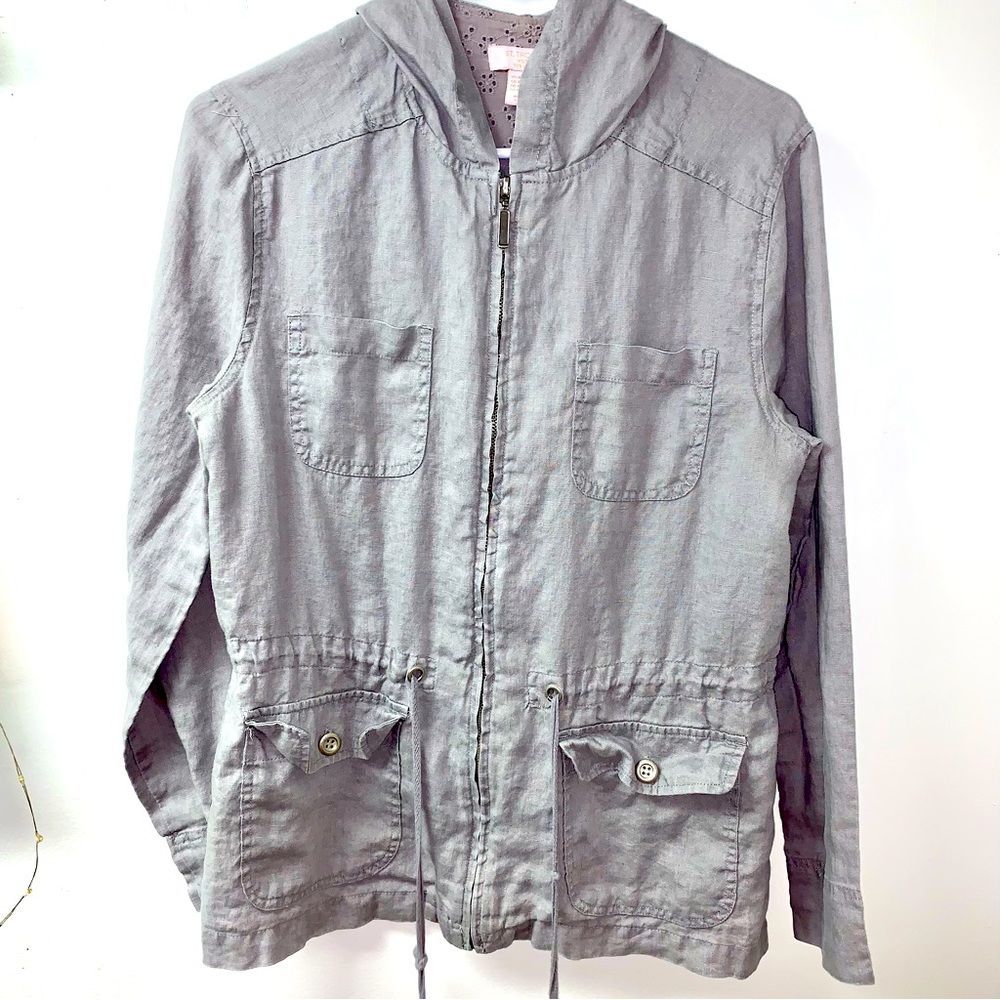 St Tropez Lightweight Linen Jacket